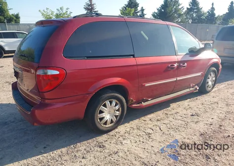 2007 Chrysler Town & Country Touring from USA, damaged, VIN 2A4GP54L77R306067